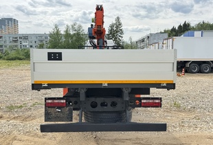 JAC N180 (МРМ 20т) КМУ SHIMEI KTS-SK8E5 (8т) БОРТ 8,2×2,55×0,6